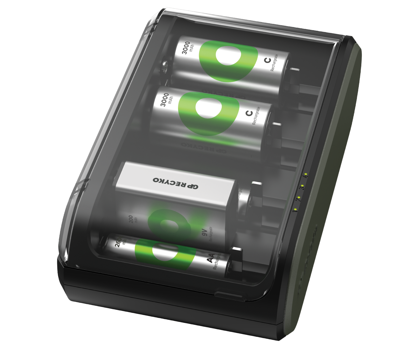 GP Recyko 全能充(USB/6槽)充電器B631