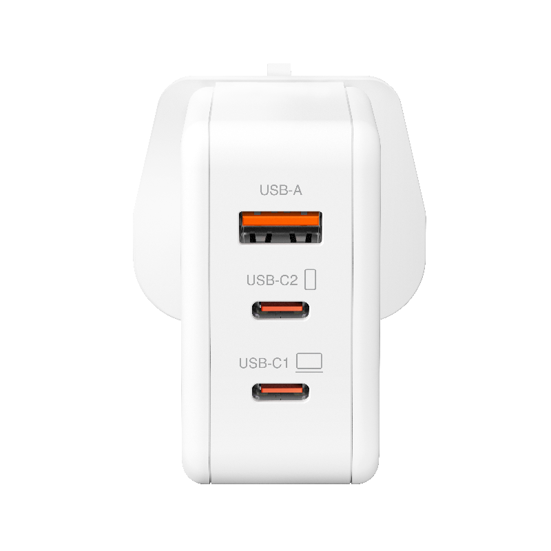 GP 65W USB-C 及 USB-A GaN三接口快速充電器