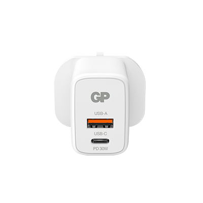 GP 30W USB-C 及USB-A 雙接口PD快速充電器