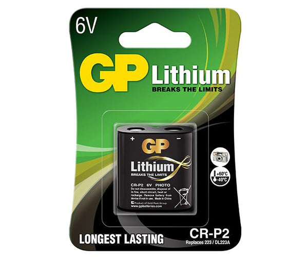 GP超霸鋰電池CR-P2