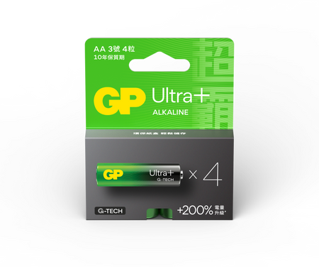 GP Ultra+ 超特強AA鹼性電池