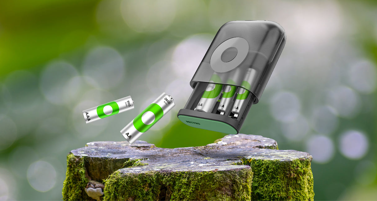 Benefits of Rechargeable Batteries – Rechargeables are the Power Solution for Your Family and the Future. Here’s why.