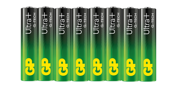 Ultra+ AAA 鹼性電池8粒裝