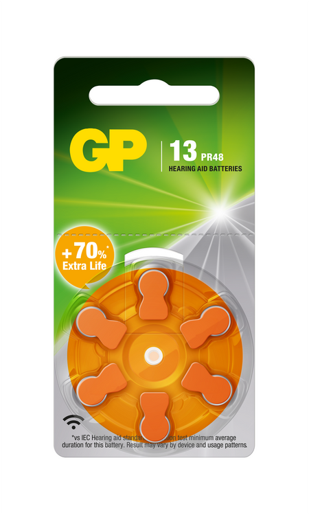 GP 助聽器專用電池 - ZA13