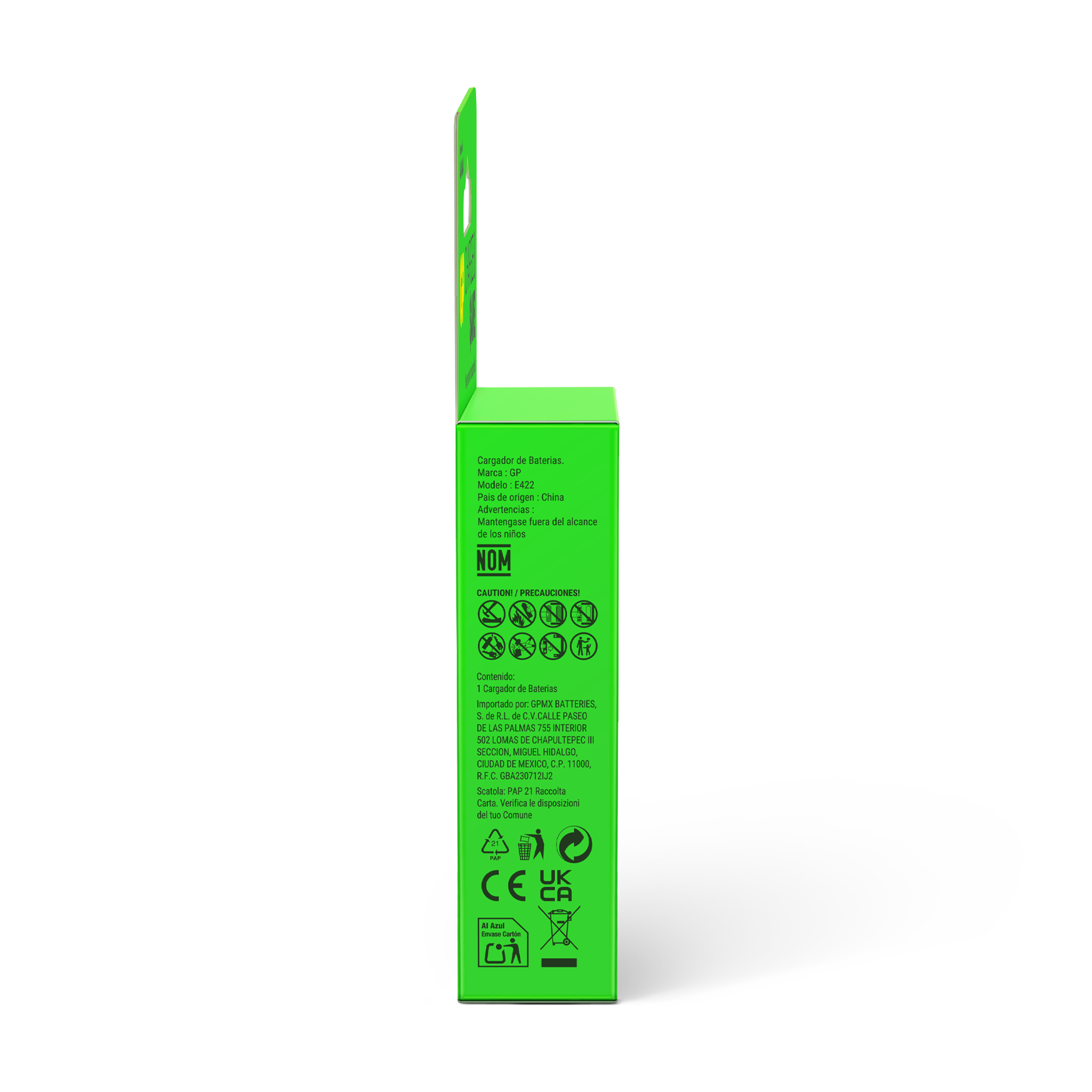 GP Charge & $ave E422 (4槽/USB) 充電器