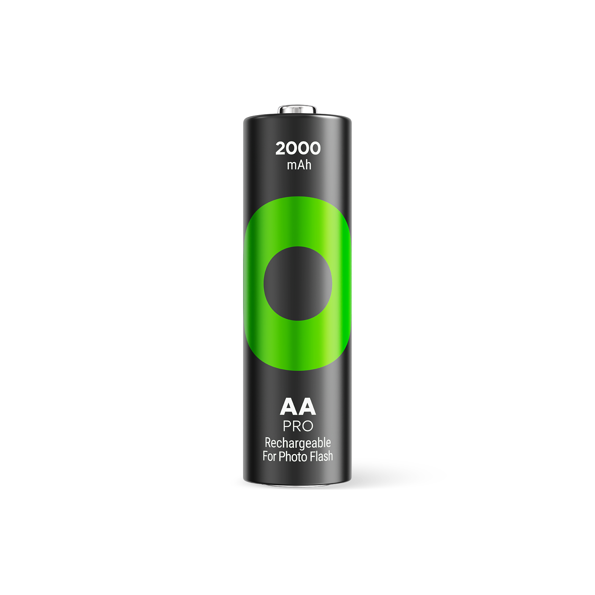 綠再專業充 AA 2000mAh閃光燈充電池 (4粒裝)