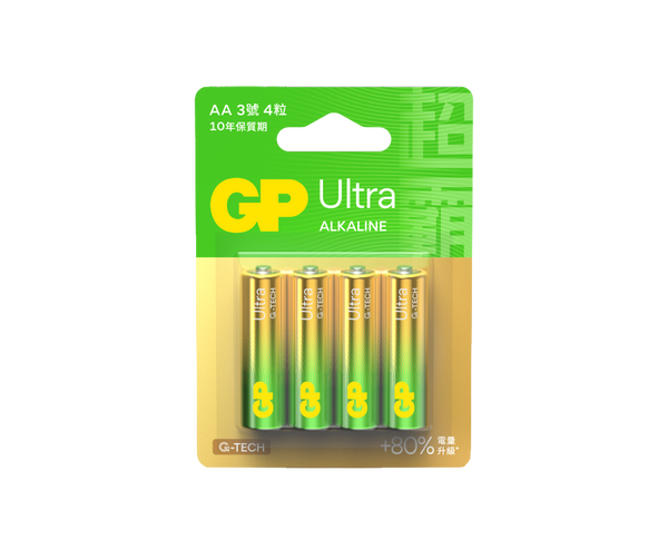 GP Ultra 特強AA 鹼性電池