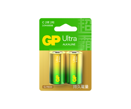 GP Ultra 特強C型鹼性電池