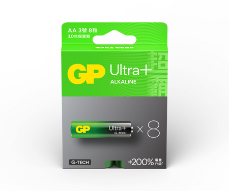 GP Ultra+ 超特強AA鹼性電池