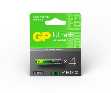 GP Ultra+ 超特強AAA鹼性電池