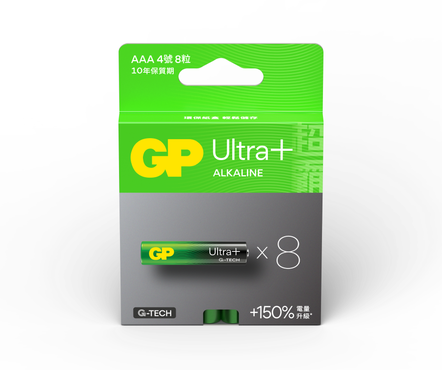 GP Ultra+ 超特強AAA鹼性電池