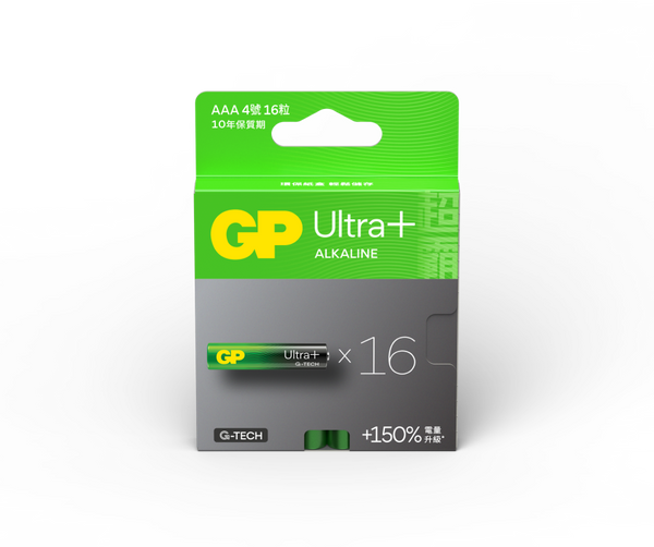 GP Ultra+ 超特強AAA鹼性電池